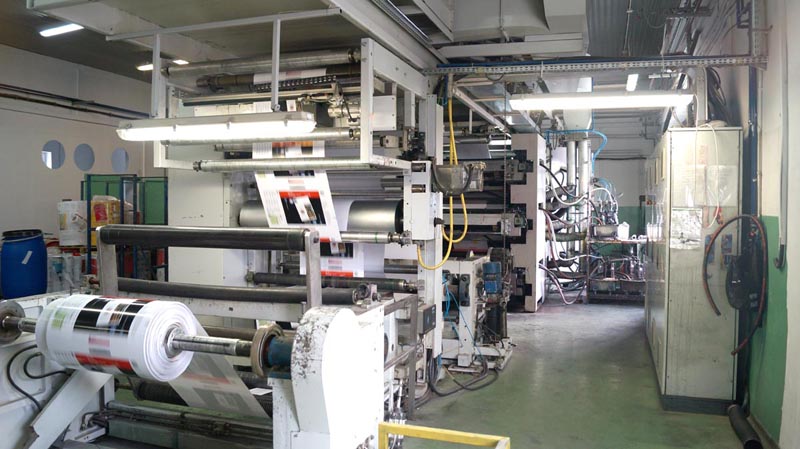 E874. Flexo Maschine Bielloni Castello AXSA 6